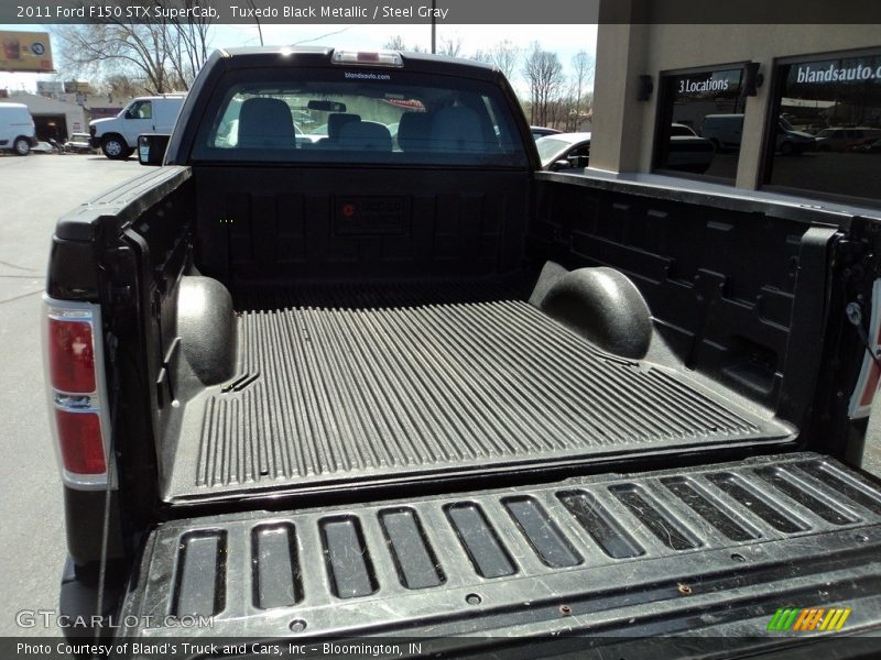 Tuxedo Black Metallic / Steel Gray 2011 Ford F150 STX SuperCab