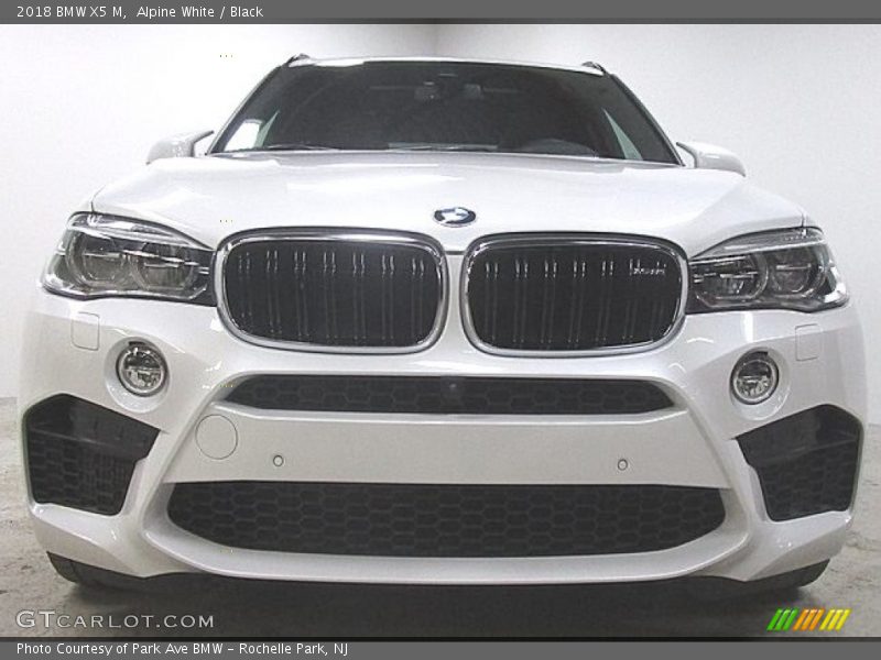 Alpine White / Black 2018 BMW X5 M