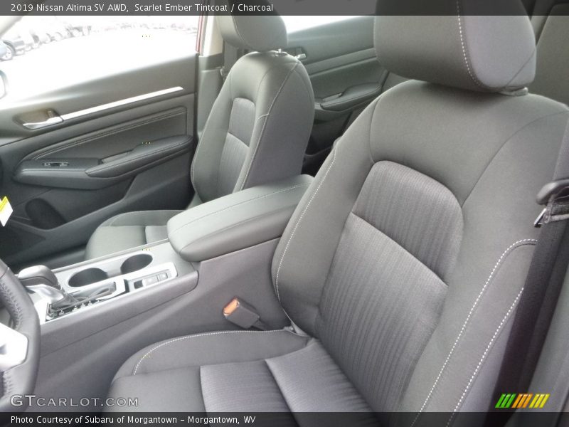 Scarlet Ember Tintcoat / Charcoal 2019 Nissan Altima SV AWD