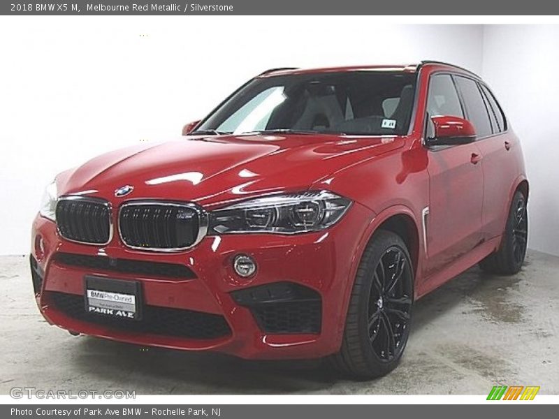 Melbourne Red Metallic / Silverstone 2018 BMW X5 M