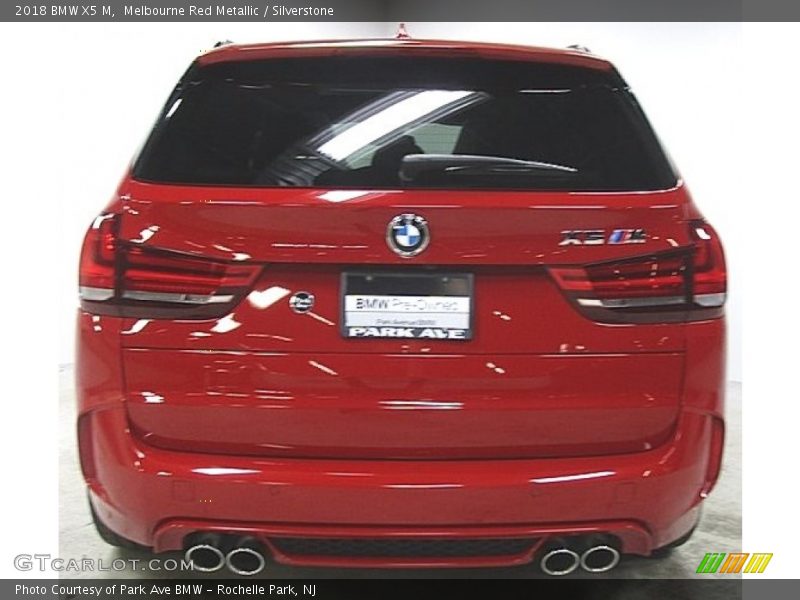 Melbourne Red Metallic / Silverstone 2018 BMW X5 M