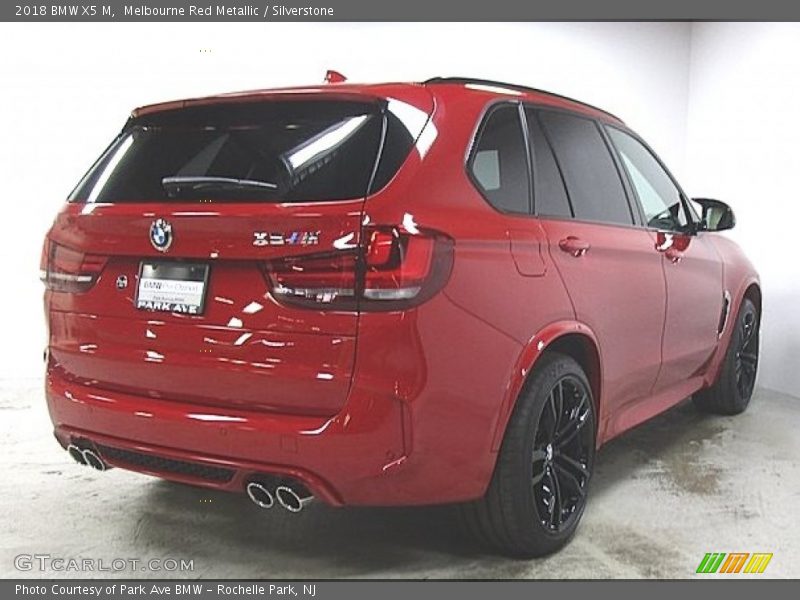Melbourne Red Metallic / Silverstone 2018 BMW X5 M
