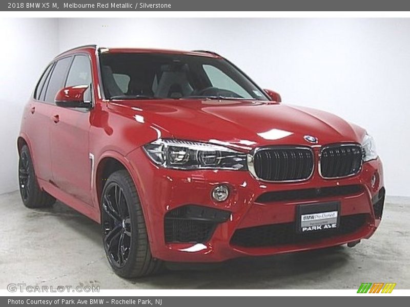 Melbourne Red Metallic / Silverstone 2018 BMW X5 M
