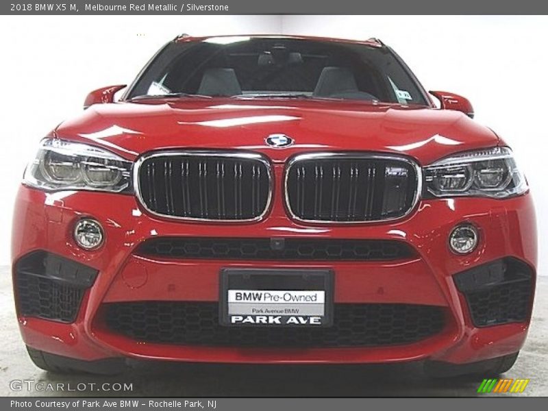 Melbourne Red Metallic / Silverstone 2018 BMW X5 M