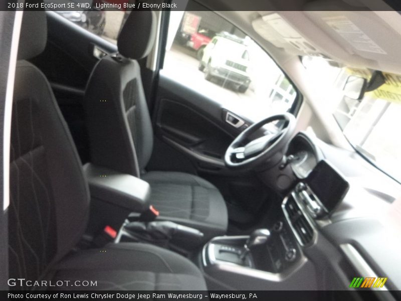 Lightning Blue / Ebony Black 2018 Ford EcoSport SE 4WD