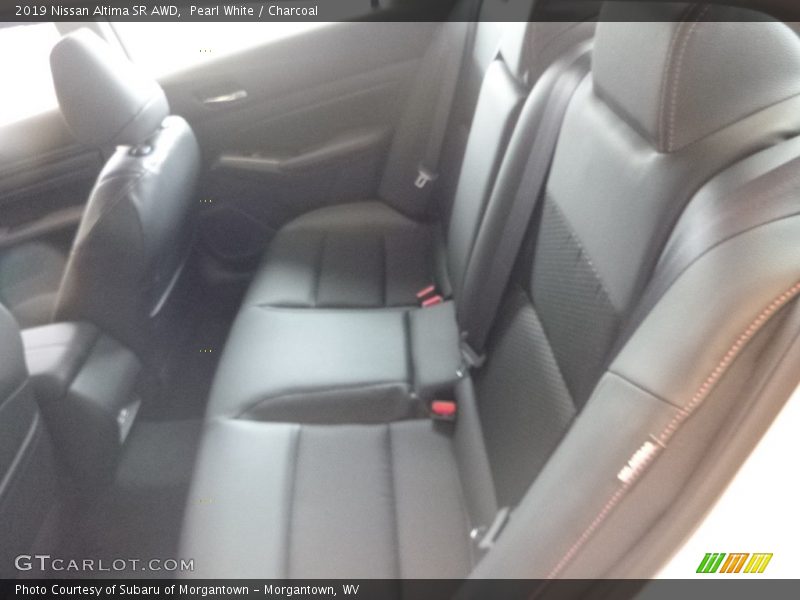 Pearl White / Charcoal 2019 Nissan Altima SR AWD