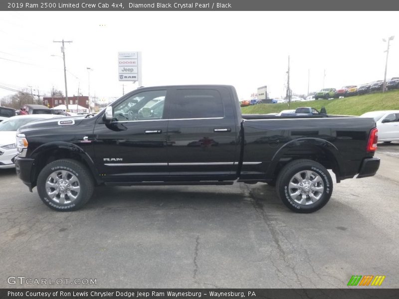 Diamond Black Crystal Pearl / Black 2019 Ram 2500 Limited Crew Cab 4x4