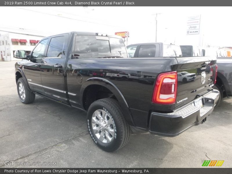 Diamond Black Crystal Pearl / Black 2019 Ram 2500 Limited Crew Cab 4x4