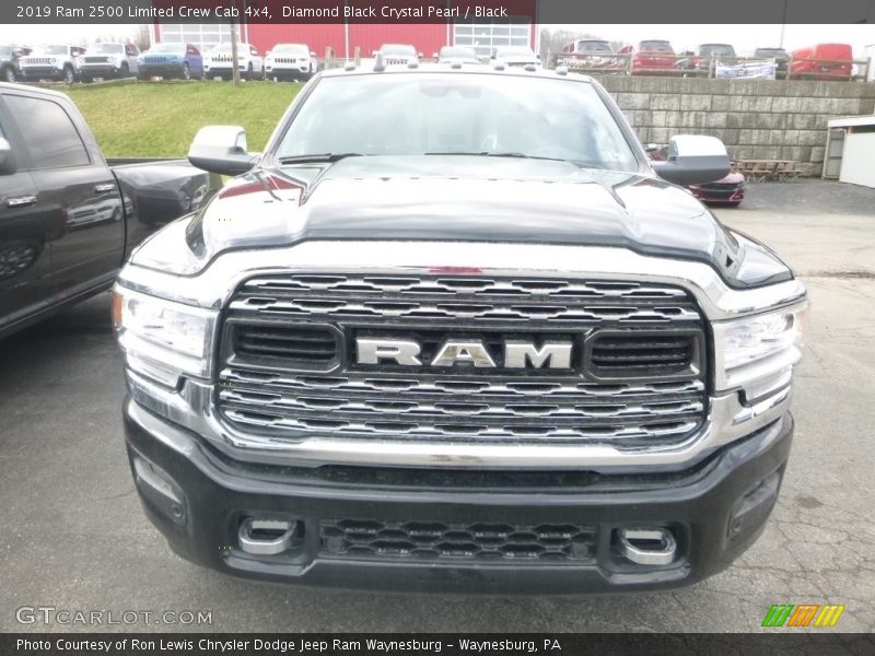Diamond Black Crystal Pearl / Black 2019 Ram 2500 Limited Crew Cab 4x4