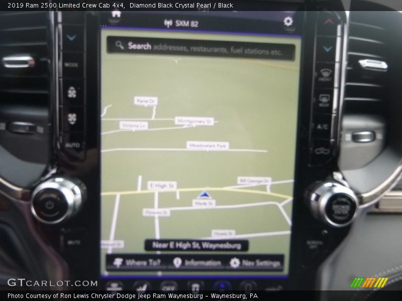 Diamond Black Crystal Pearl / Black 2019 Ram 2500 Limited Crew Cab 4x4