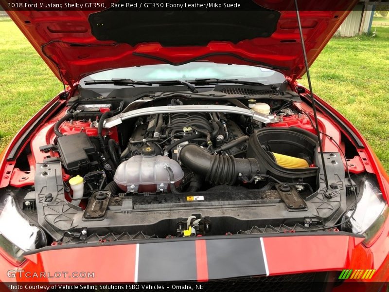  2018 Mustang Shelby GT350 Engine - 5.2 Liter DOHC 32-Valve Ti-VCT Flat Plane Crank V8