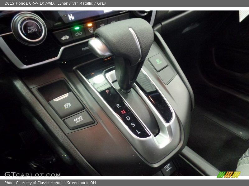 Lunar Silver Metallic / Gray 2019 Honda CR-V LX AWD