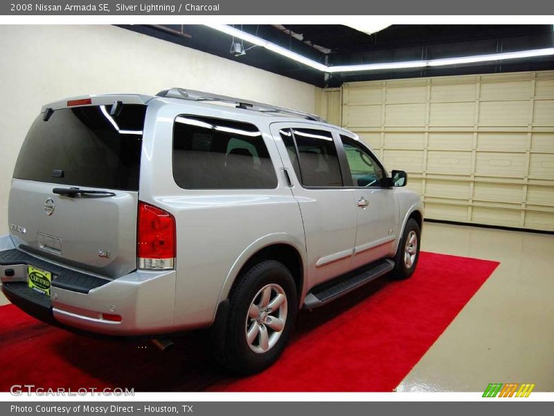 Silver Lightning / Charcoal 2008 Nissan Armada SE
