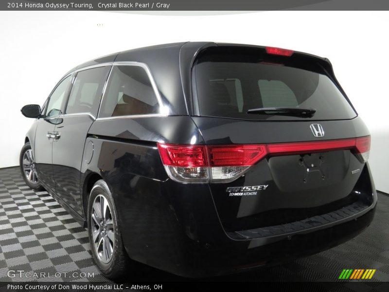 Crystal Black Pearl / Gray 2014 Honda Odyssey Touring