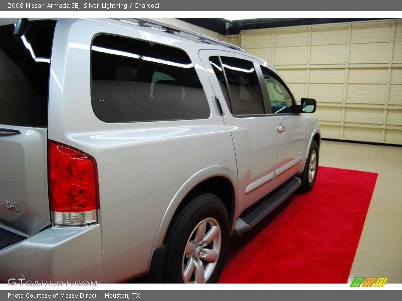 Silver Lightning / Charcoal 2008 Nissan Armada SE