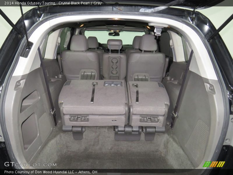 Crystal Black Pearl / Gray 2014 Honda Odyssey Touring