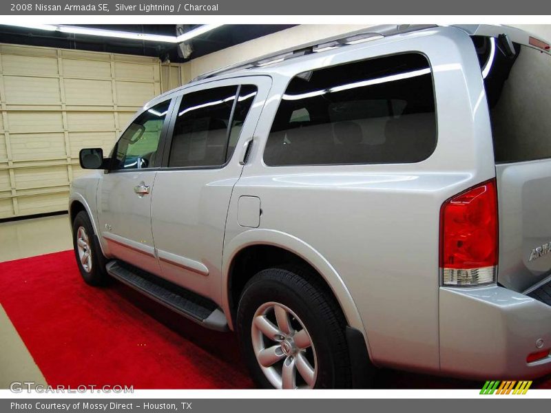 Silver Lightning / Charcoal 2008 Nissan Armada SE