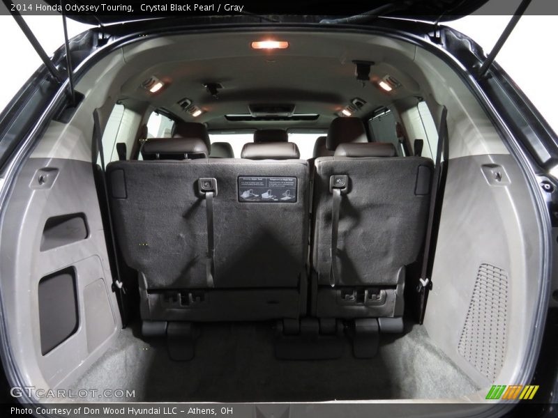 Crystal Black Pearl / Gray 2014 Honda Odyssey Touring