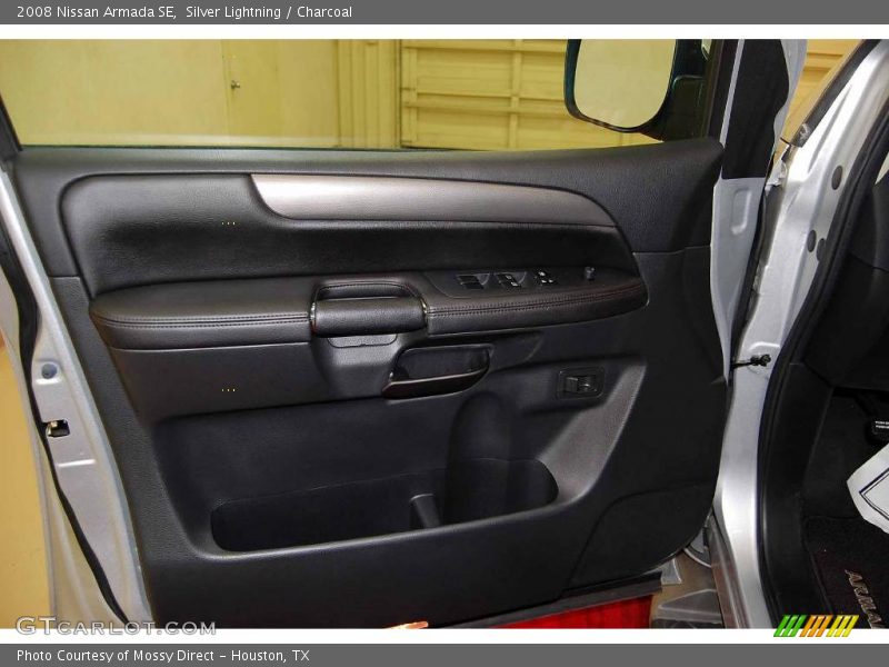 Silver Lightning / Charcoal 2008 Nissan Armada SE