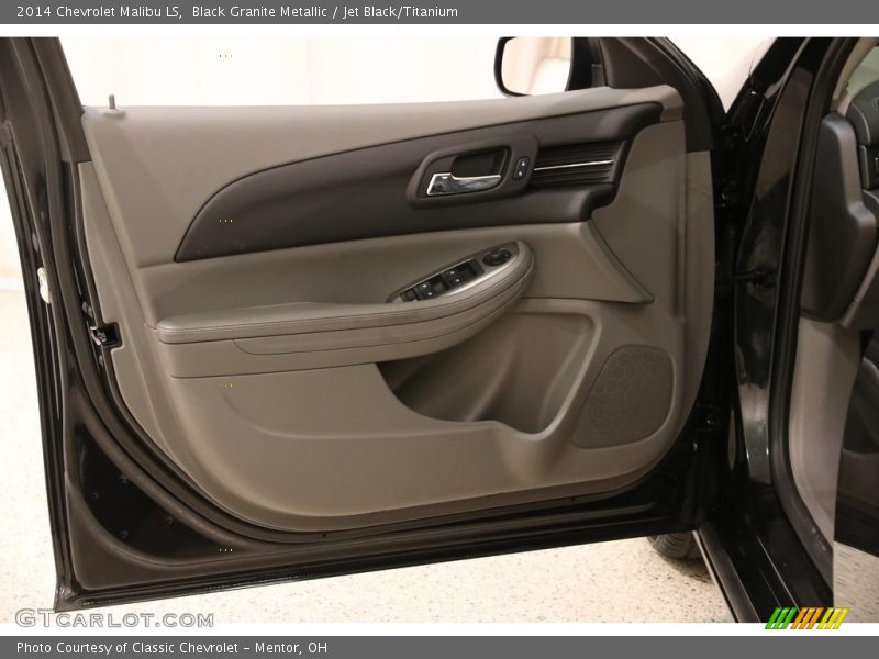 Black Granite Metallic / Jet Black/Titanium 2014 Chevrolet Malibu LS