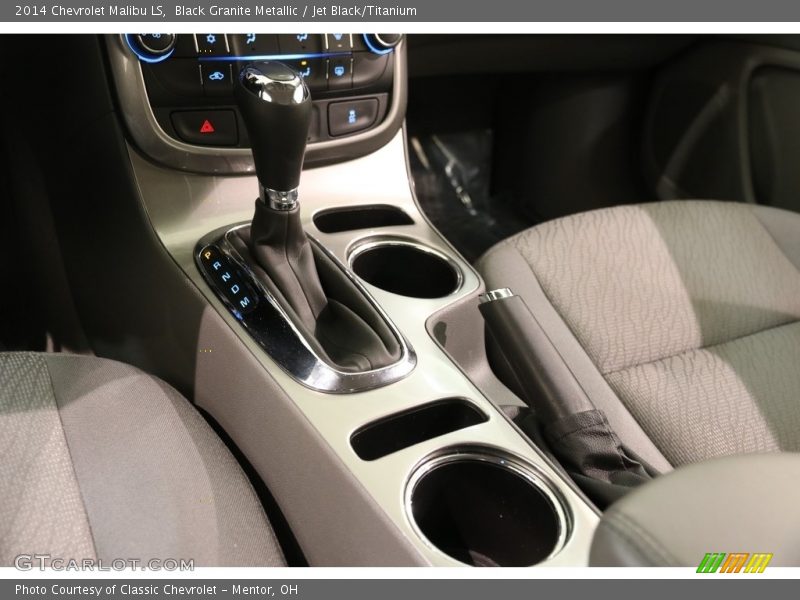 Black Granite Metallic / Jet Black/Titanium 2014 Chevrolet Malibu LS