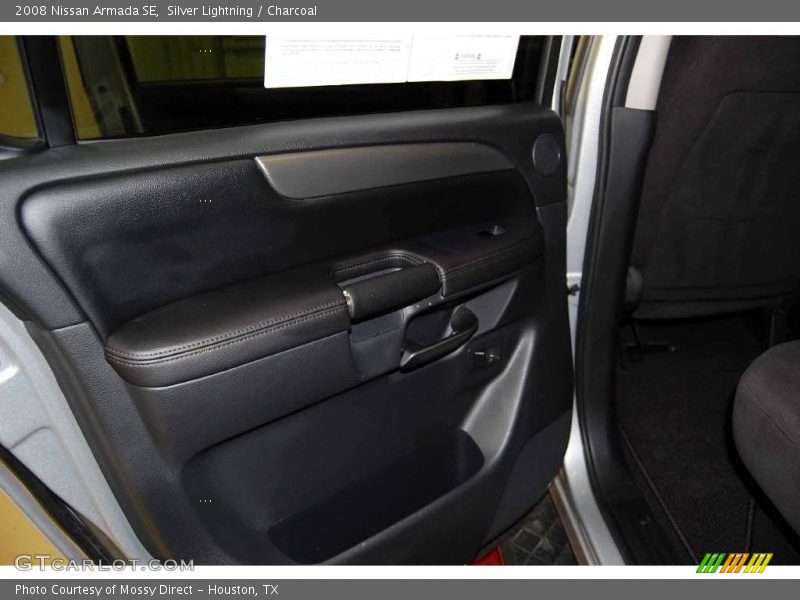 Silver Lightning / Charcoal 2008 Nissan Armada SE