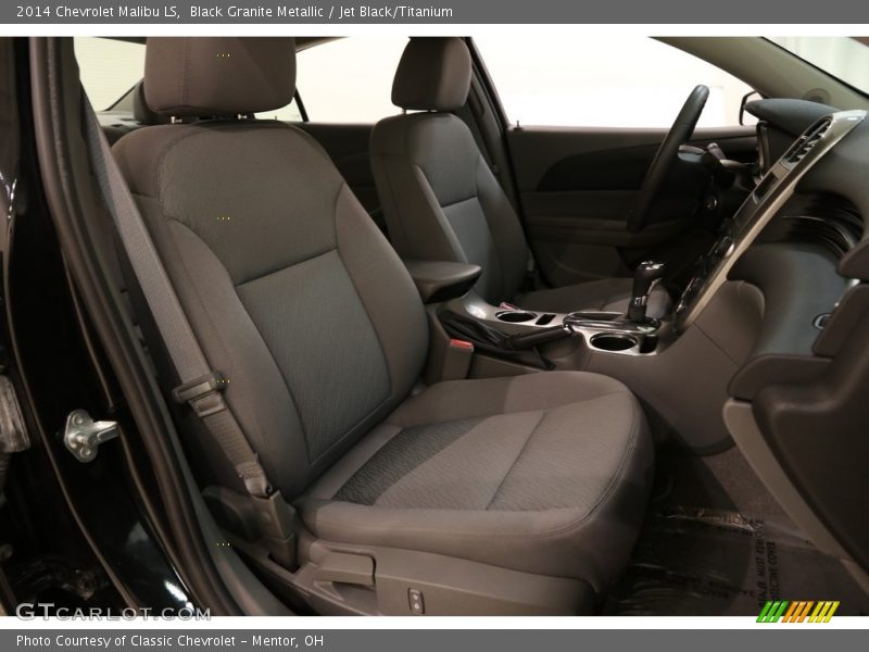 Black Granite Metallic / Jet Black/Titanium 2014 Chevrolet Malibu LS