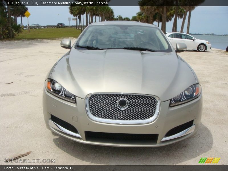 Cashmere Metallic / Ivory/Warm Charcoal 2013 Jaguar XF 3.0