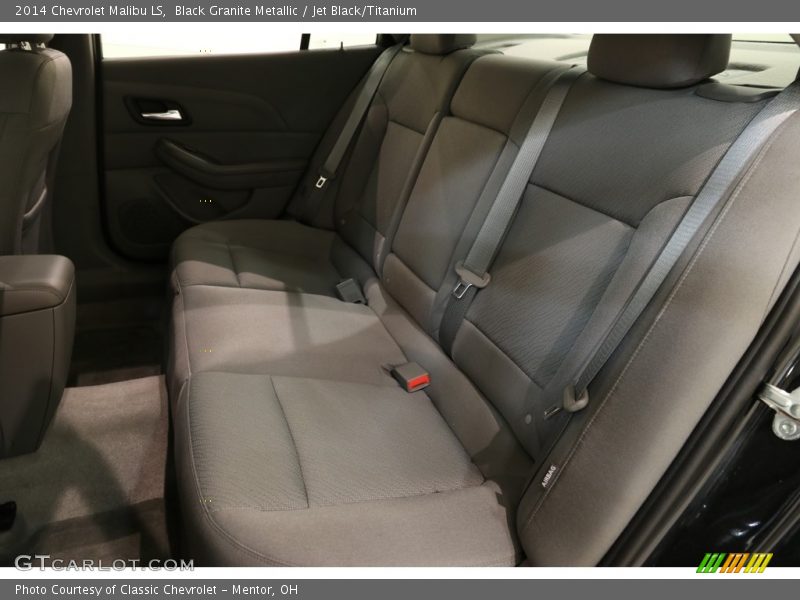 Black Granite Metallic / Jet Black/Titanium 2014 Chevrolet Malibu LS