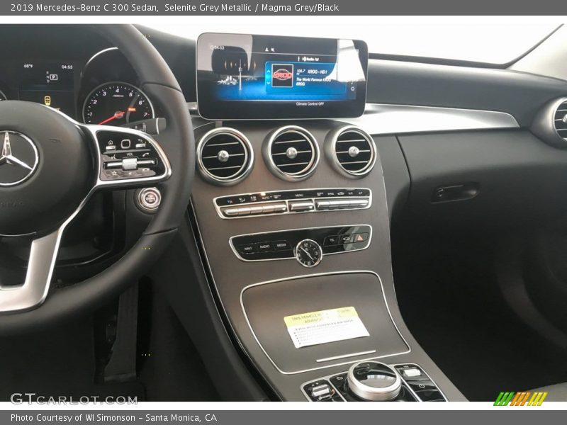 Selenite Grey Metallic / Magma Grey/Black 2019 Mercedes-Benz C 300 Sedan