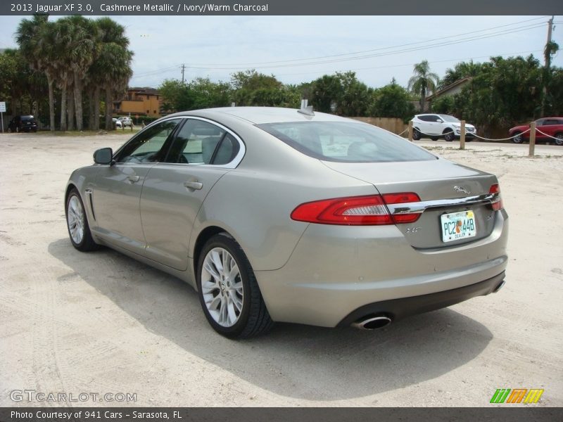 Cashmere Metallic / Ivory/Warm Charcoal 2013 Jaguar XF 3.0