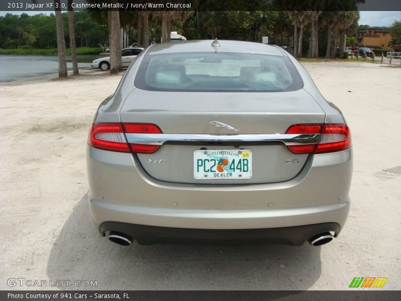 Cashmere Metallic / Ivory/Warm Charcoal 2013 Jaguar XF 3.0