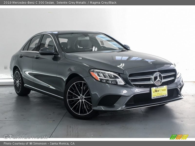 Selenite Grey Metallic / Magma Grey/Black 2019 Mercedes-Benz C 300 Sedan