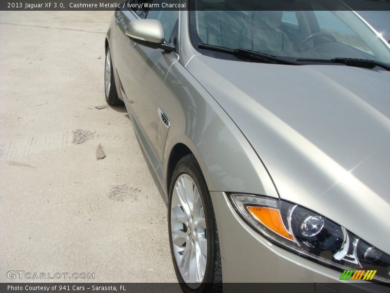 Cashmere Metallic / Ivory/Warm Charcoal 2013 Jaguar XF 3.0