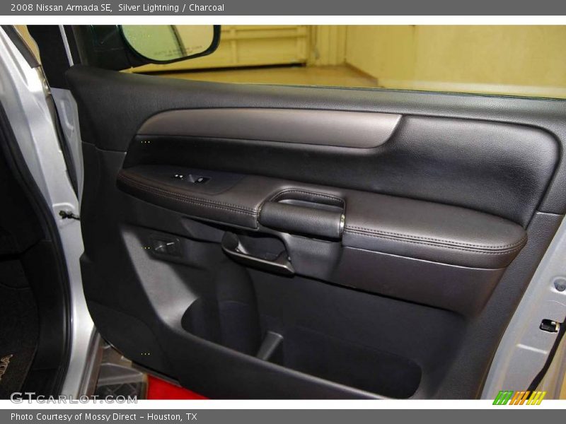 Silver Lightning / Charcoal 2008 Nissan Armada SE