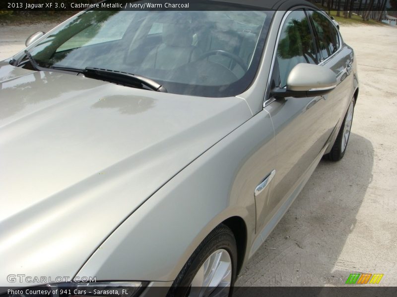 Cashmere Metallic / Ivory/Warm Charcoal 2013 Jaguar XF 3.0
