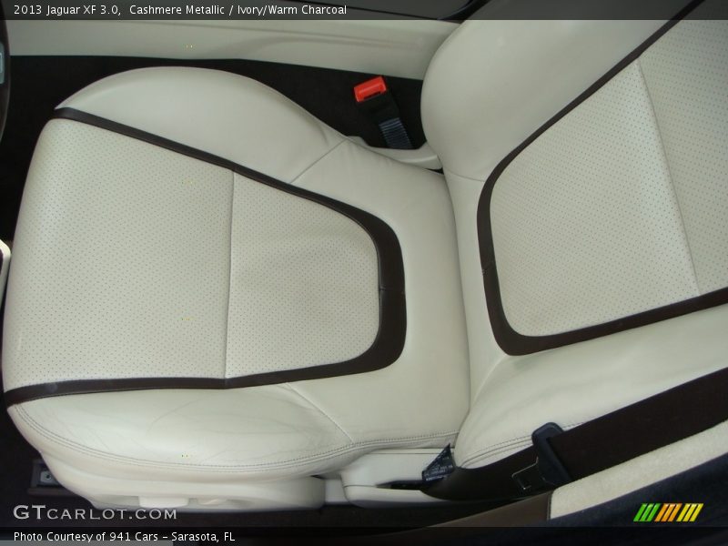 Cashmere Metallic / Ivory/Warm Charcoal 2013 Jaguar XF 3.0