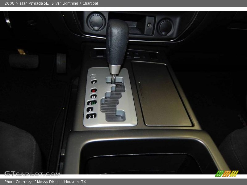 Silver Lightning / Charcoal 2008 Nissan Armada SE