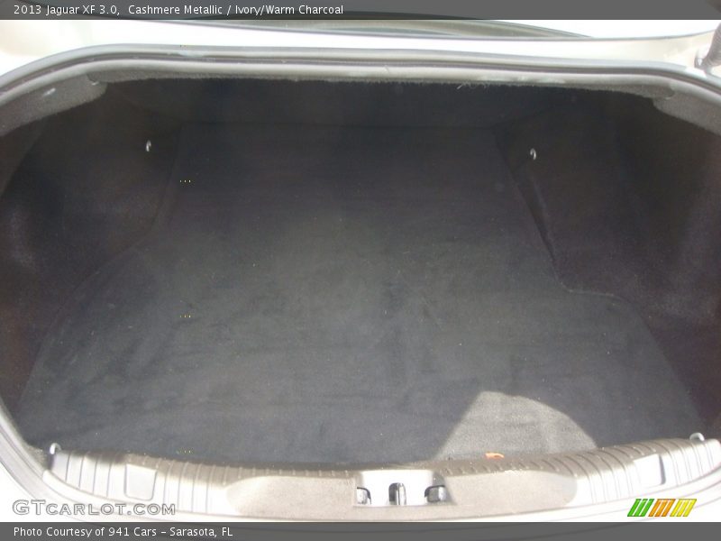 Cashmere Metallic / Ivory/Warm Charcoal 2013 Jaguar XF 3.0