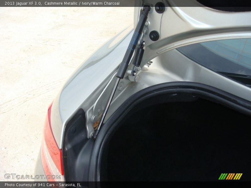Cashmere Metallic / Ivory/Warm Charcoal 2013 Jaguar XF 3.0