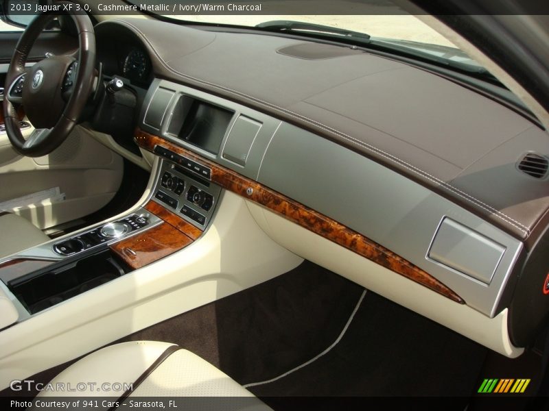 Cashmere Metallic / Ivory/Warm Charcoal 2013 Jaguar XF 3.0
