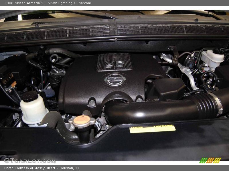Silver Lightning / Charcoal 2008 Nissan Armada SE