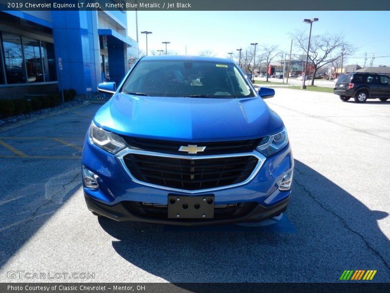 Kinetic Blue Metallic / Jet Black 2019 Chevrolet Equinox LT AWD