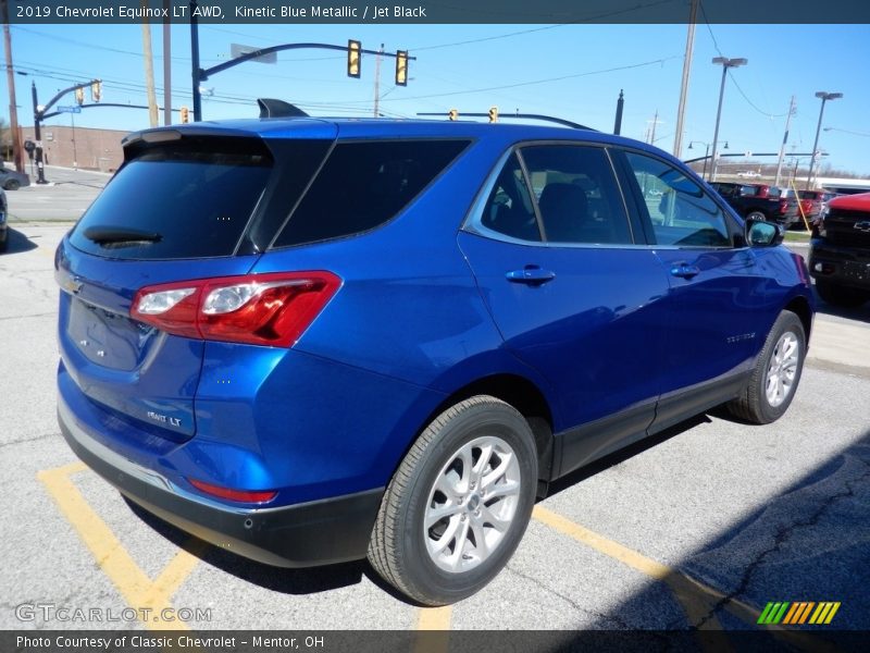Kinetic Blue Metallic / Jet Black 2019 Chevrolet Equinox LT AWD