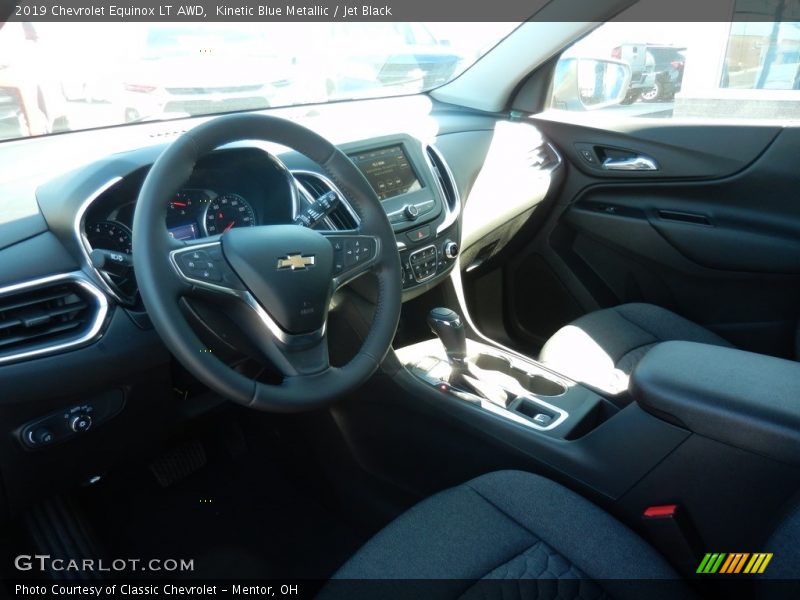 Kinetic Blue Metallic / Jet Black 2019 Chevrolet Equinox LT AWD