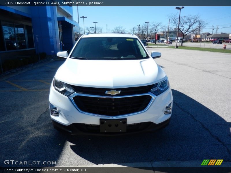 Summit White / Jet Black 2019 Chevrolet Equinox LT AWD