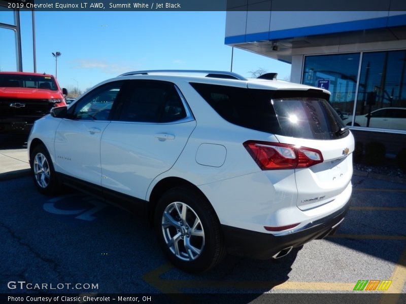 Summit White / Jet Black 2019 Chevrolet Equinox LT AWD