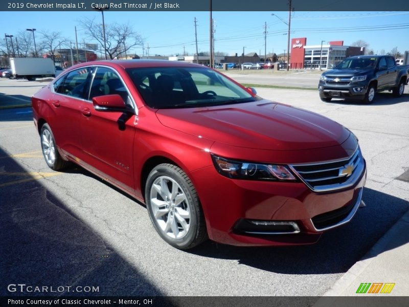 Cajun Red Tintcoat / Jet Black 2019 Chevrolet Impala LT