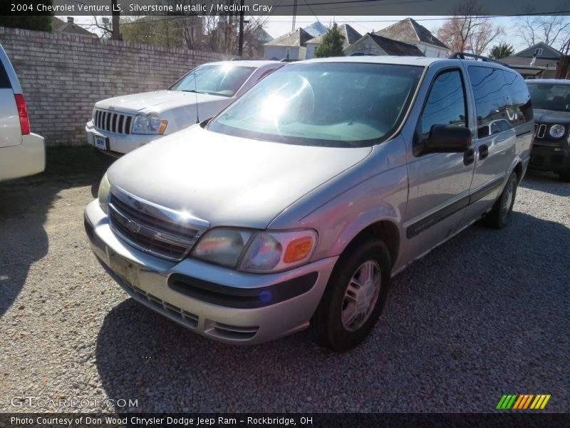 Silverstone Metallic / Medium Gray 2004 Chevrolet Venture LS