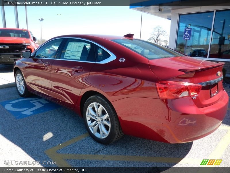 Cajun Red Tintcoat / Jet Black 2019 Chevrolet Impala LT